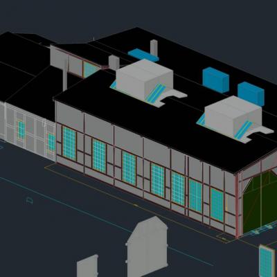 Rechteckschuppen 1:32